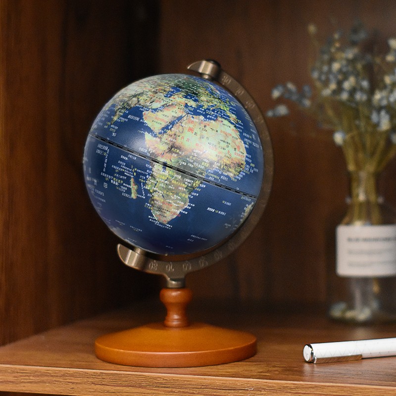 funglobe地球仪13cm学生用AR儿童初中生小号发光小夜灯家居摆件