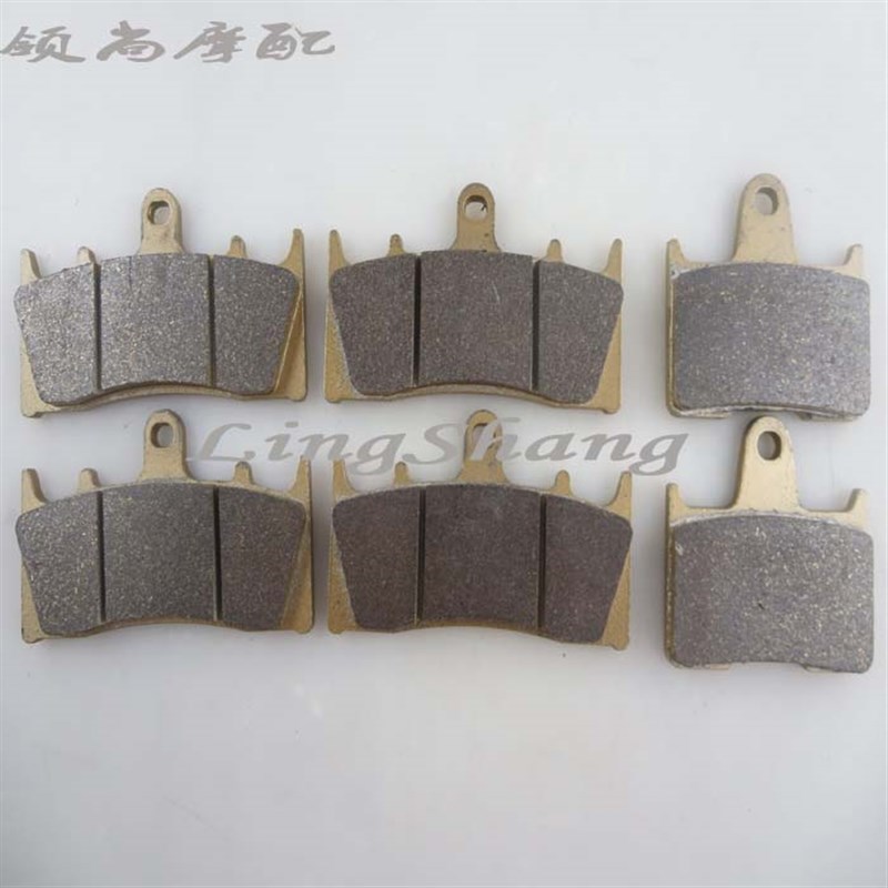 适用于铃木GSXR1000 K1 K2 01-03年前后刹车皮 前后刹车片 碟刹片
