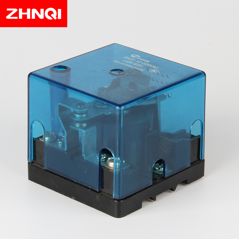 JQX-62F-1Z大电流中间继电器碰碰车80A大功率交流AC220/DC24/Q12V