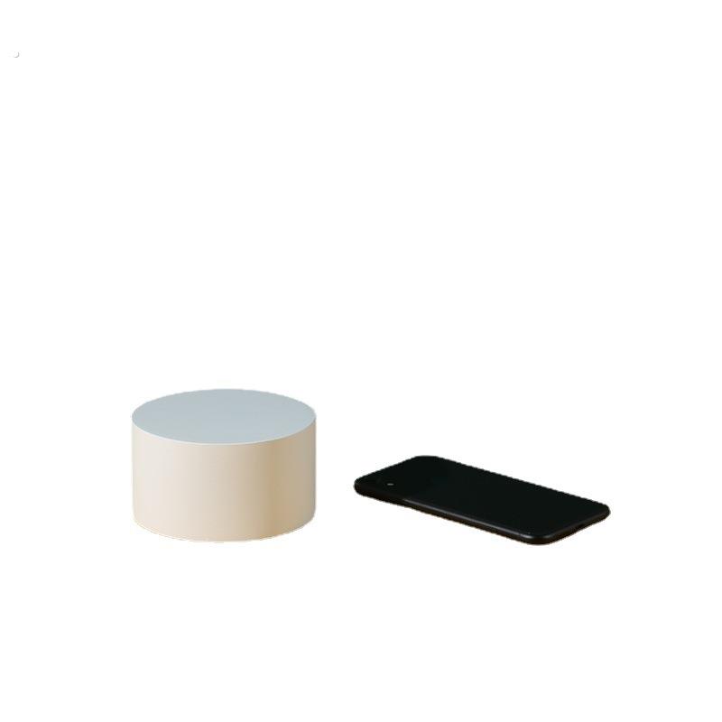 圆柱体底座定制小摆件拍照白色几何体展示台背景美食化妆品道具