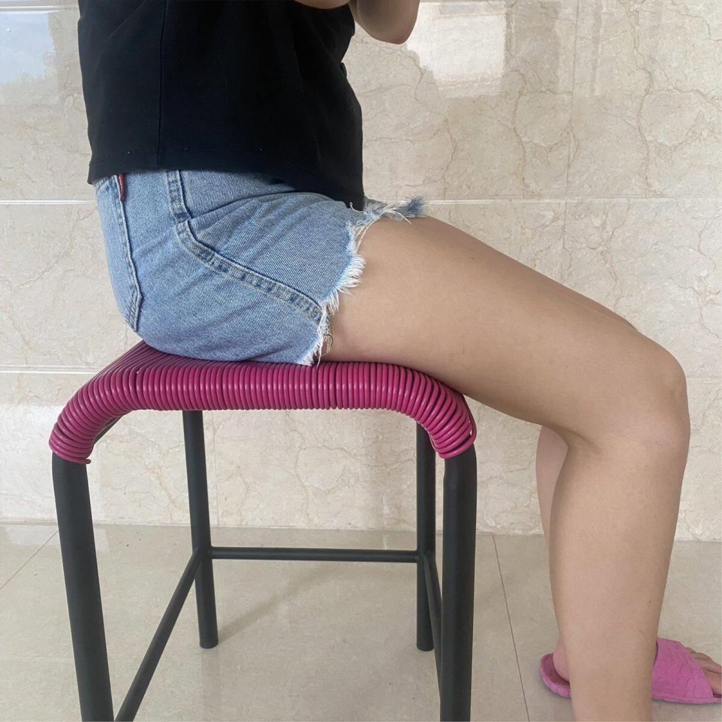 缝纫工专用坐椅缝纫机透气凳子平车靠背椅子坐垫服装厂专用凳子久
