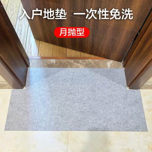 一次性入户地垫进门地毯门口家用门垫防滑客厅玄关脚垫可裁剪免洗
