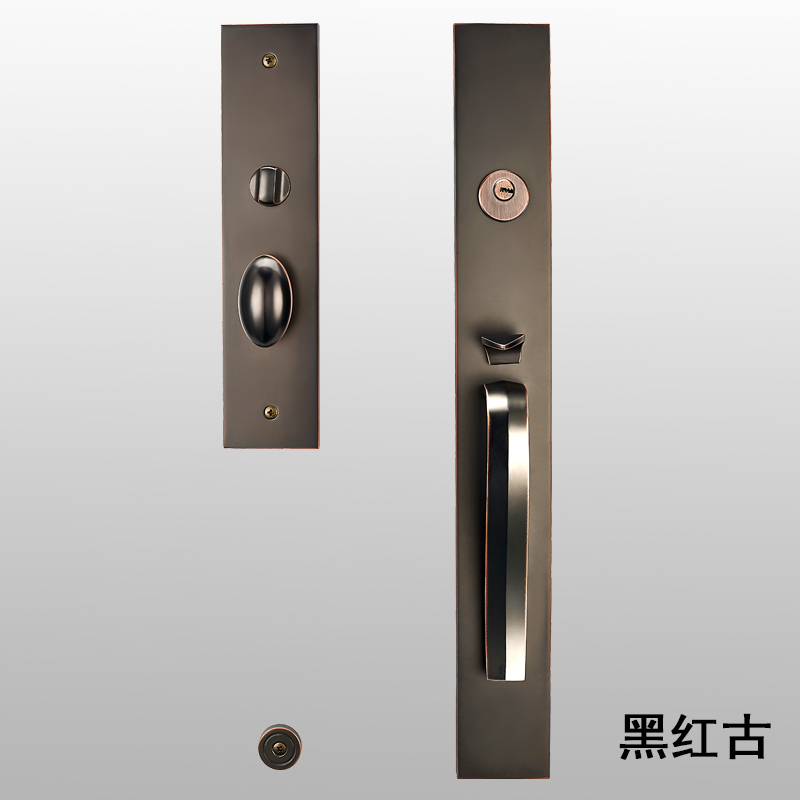 中式别墅大门锁木门锁双开大门入户门对开老式P大门锁防盗门锁外