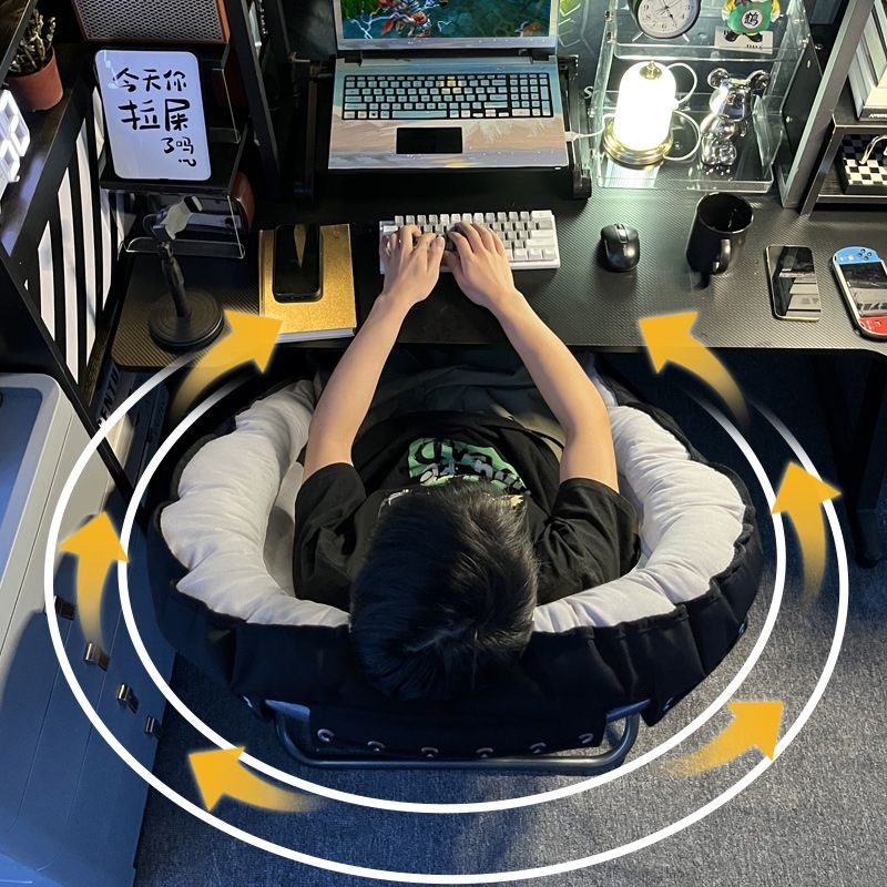 懒人沙发电脑椅家用宿舍大学生休闲躺椅折叠椅子舒适寝室靠背椅