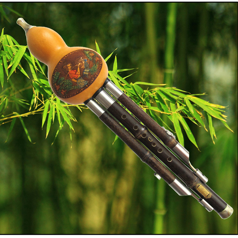 初学葫芦丝C调降b调 初学演奏通用紫竹葫芦丝 民族吹奏乐器葫芦丝 初学葫芦丝C调降b调 初学演奏通用紫竹葫芦丝 民族吹奏乐器葫芦丝