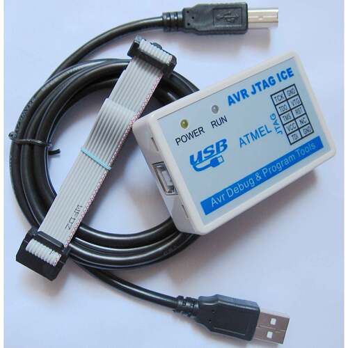 USB AVR JTAG ICE 仿真器 带外壳下载器 过流保护下载线 博科电子