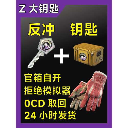 CS2反冲钥匙加武器箱 CSGO箱子 出金手套 印花集