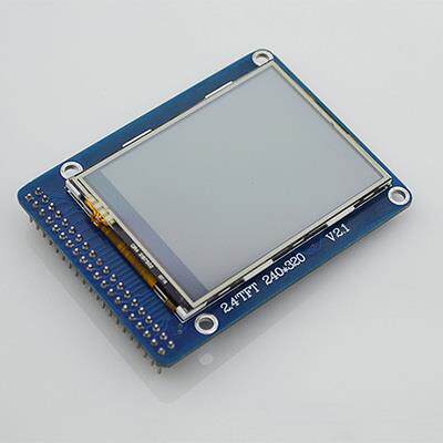 2.4英寸Tft液晶屏模块触摸彩色屏幕模块Ili9325/9341 8位16位兼容