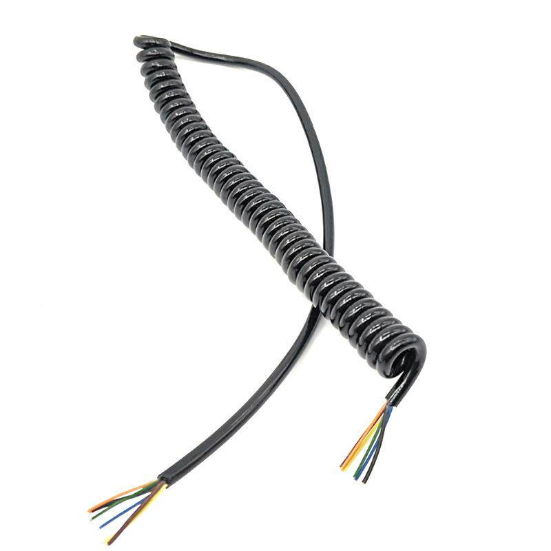 PU弹簧线弹力线2芯螺旋卷线23456789芯TPE伸缩DCAC电源连接线,机械设备,压缩机,淘宝优惠券,粉丝福利购,淘宝优惠卷