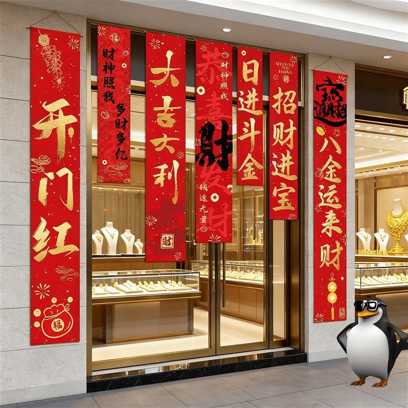2026年开门红布置保险公司职场银行装饰场景条幅挂布背景墙氛围感,节庆用品/礼品,节日装扮用品,淘宝优惠券,粉丝福利购,淘宝优惠卷