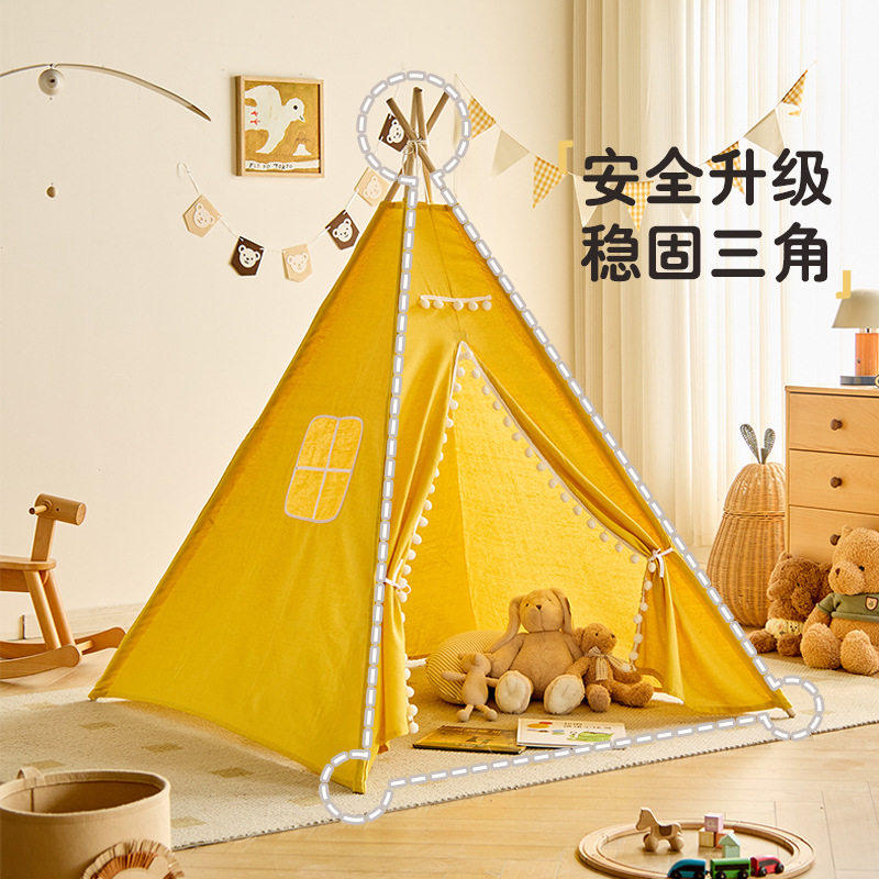 带娃住酒店神器~婴儿睡觉防摔帐篷防掉床蚊帐可携式室内折叠免安