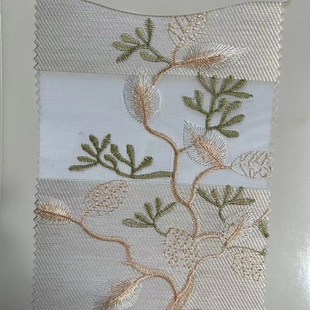 窗帘绣花遮阳卷帘客厅书房卫生间阳台百叶窗升降拉帘柔纱帘 欧式