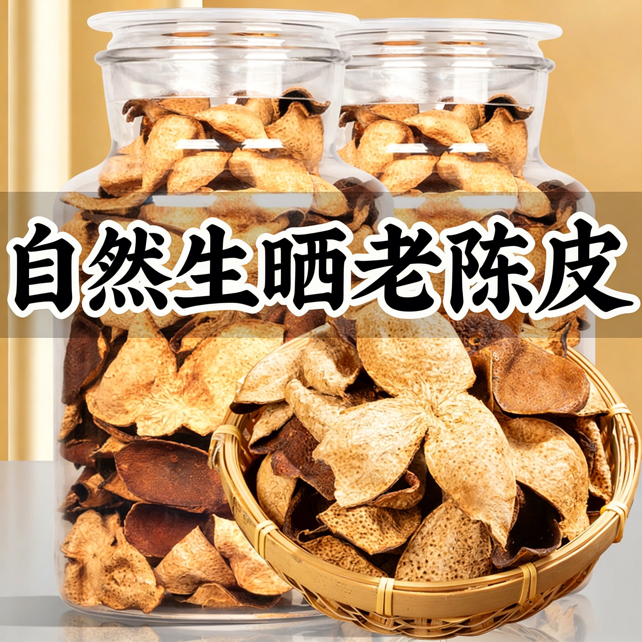 正宗广东老陈皮自己喝罐装