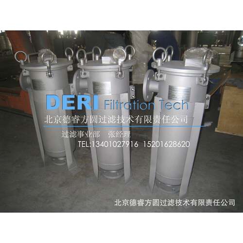 袋式过滤器，不锈钢袋式过滤机，1号袋式过滤器配316L烧结网篮