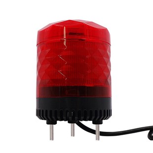 912旋转leld安全灯声光报警器12v24v220v爆频闪烁灯信号警示灯
