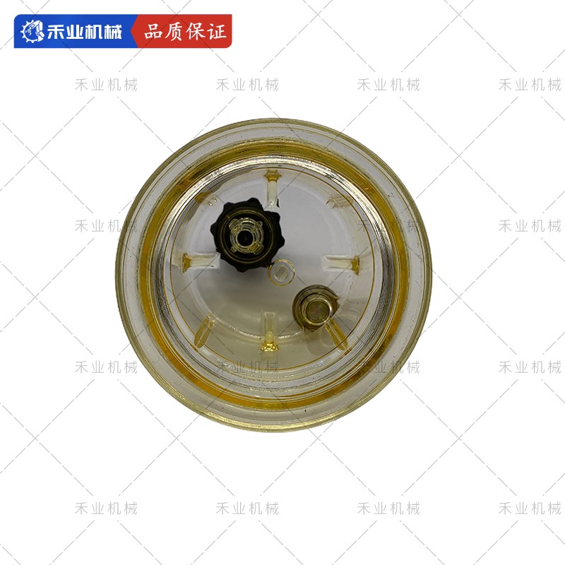 挖掘机小松PC607 708油水分离器滤杯S积水杯透明杯配件