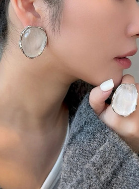 s925纯银明星同款塞蒂娜之泉耳钉