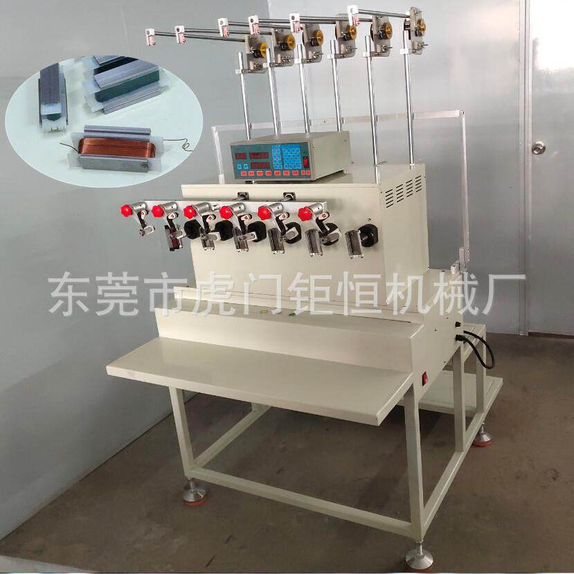 厂家供应JH-618NC-F六轴非标马达变压器线圈绕线机绕线机械设备