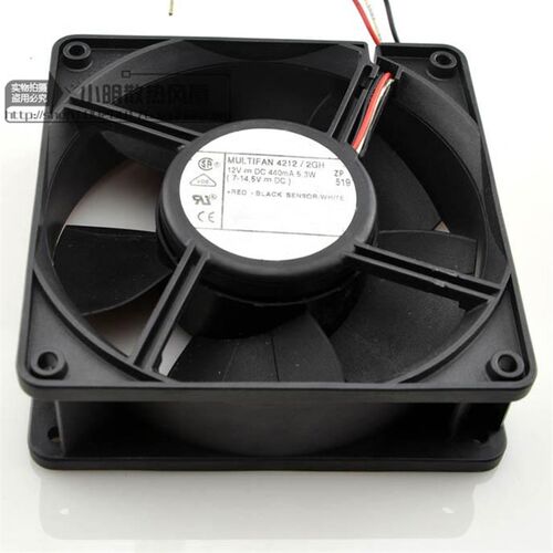 原装  MULTIFAN 4212/2GH 12038 12V 440mA 5.3W散热风扇