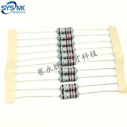 1W 5% 51R 56R 62R 68R 75R 82R 91R100R 120R 直插绕线电阻 编带
