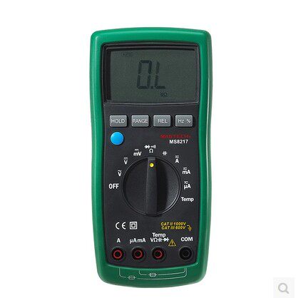 深圳华仪MasTech MS8217 自动量程数字万用表 测电容 频率 温度