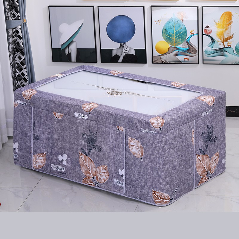 电炉罩烤火罩新款加厚家用长方形电取暖茶几罩套电烤火炉桌罩冬季