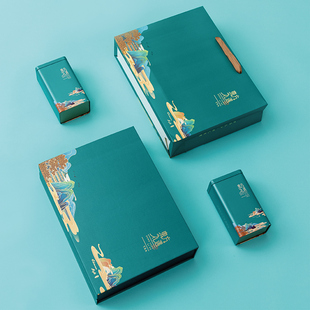 春茶茶叶包装礼盒空盒龙井碧螺春毛尖一斤装红茶绿茶礼盒空盒定制