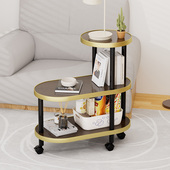 可移动多层沙发边几卡几不占空间茶几床头小桌子客厅侧边柜窄角几