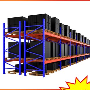 阁楼重型货架加厚大型高位工业仓储仓库板材布匹架托盘多层架定制