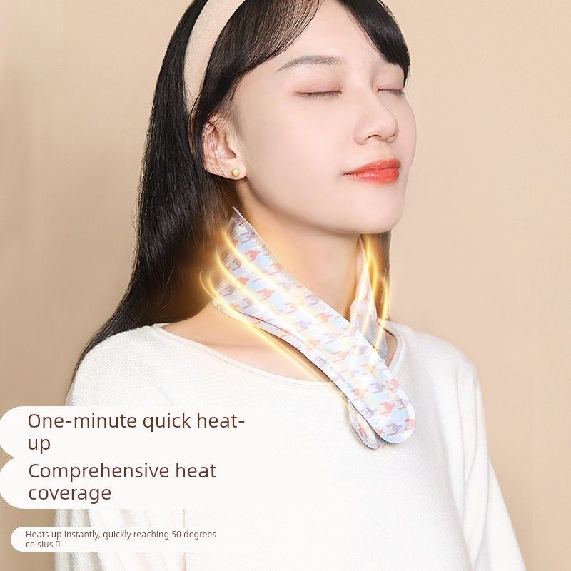 德国品质德国电热加热颈椎理疗护颈带恒温热敷脖子电发热围脖颈部