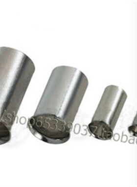 国赛紫铜管形裸端子EN0空心铜管 平方 欧式接线端子 000只