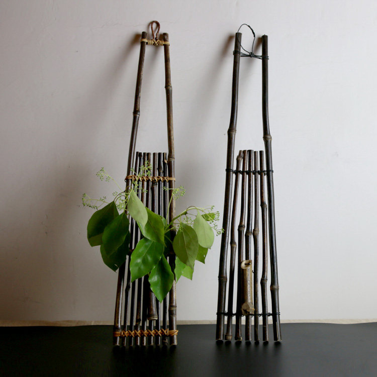 复古 壁挂式 花器 挂件 花架 梅鹿竹 紫竹 藤编 竹编 日式 插花,家居饰品,花篮,淘宝优惠券,粉丝福利购,淘宝优惠卷