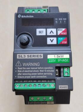 士林变频器单相220V SL3-021-1.5K2.2K 043-0.75K三相380调速控制