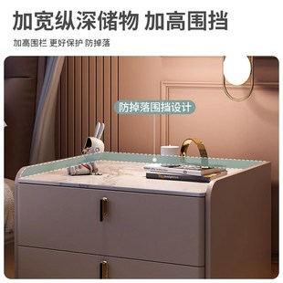 小床头 床头柜简约现代创意床头柜家用卧C室床头柜轻奢高级感新款