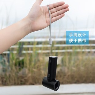 迷你口袋便携暴力高速手持小风扇q数显户外旅游手提式 新款 握拿超