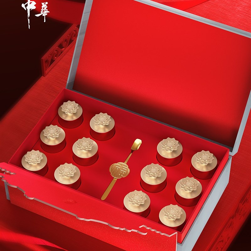 高档小罐茶叶包装盒空礼盒红茶金骏眉岩茶绿茶通用半斤装摆泡定制