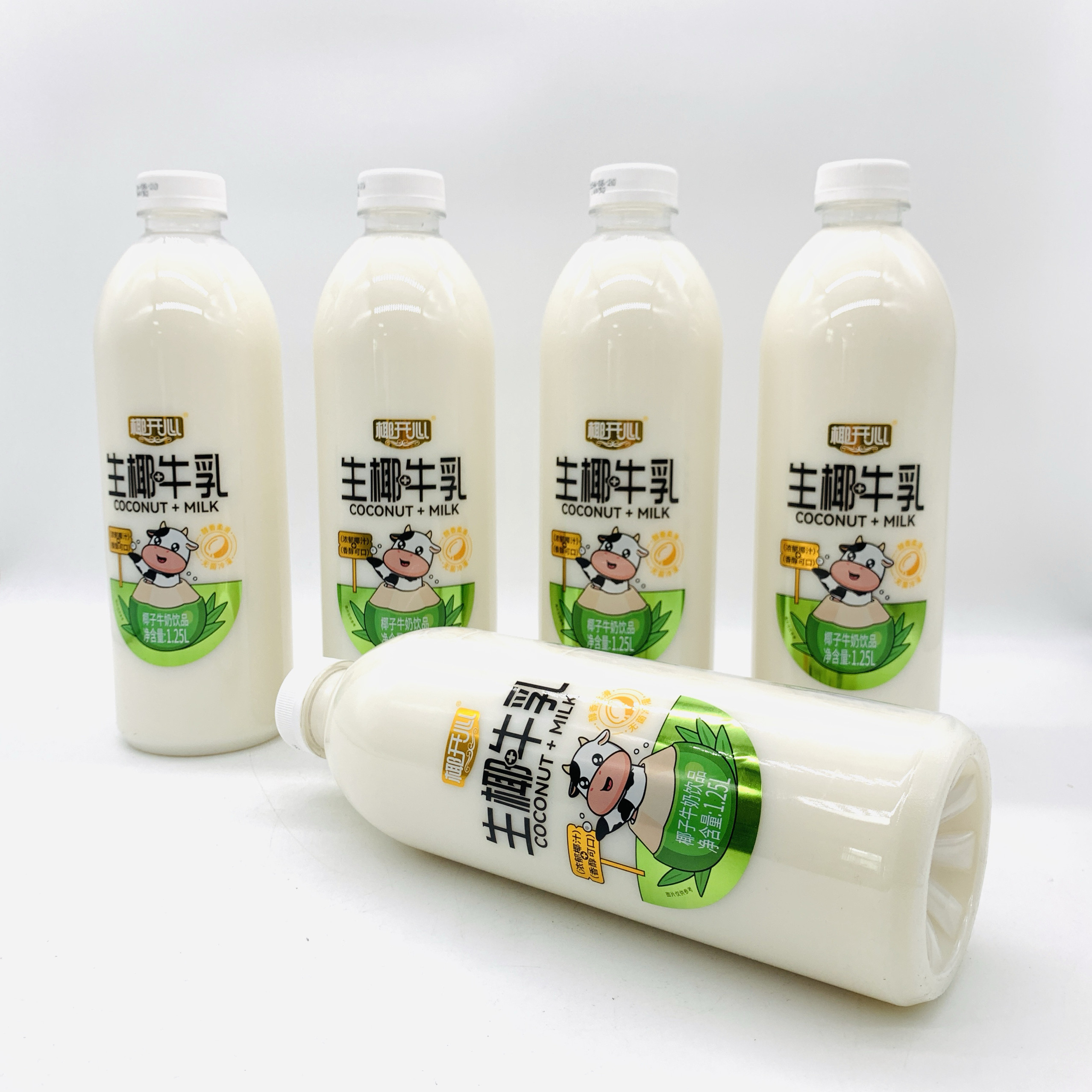 1.25L椰开心生椰牛乳椰子牛乳生椰牛乳椰汁椰奶大瓶装家庭装批发