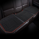 木珠汽车坐垫单片夏季 通风无靠背后排座三人夏天珠子座垫