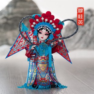 中国特色礼品送老外国风出国礼物唐人坊绢人戏曲娃娃京剧人偶