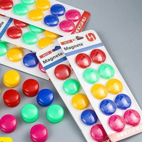 黑板磁扣磁力贴白板磁贴吸铁石黑板贴磁力磁性贴磁粒教学上课磁钉