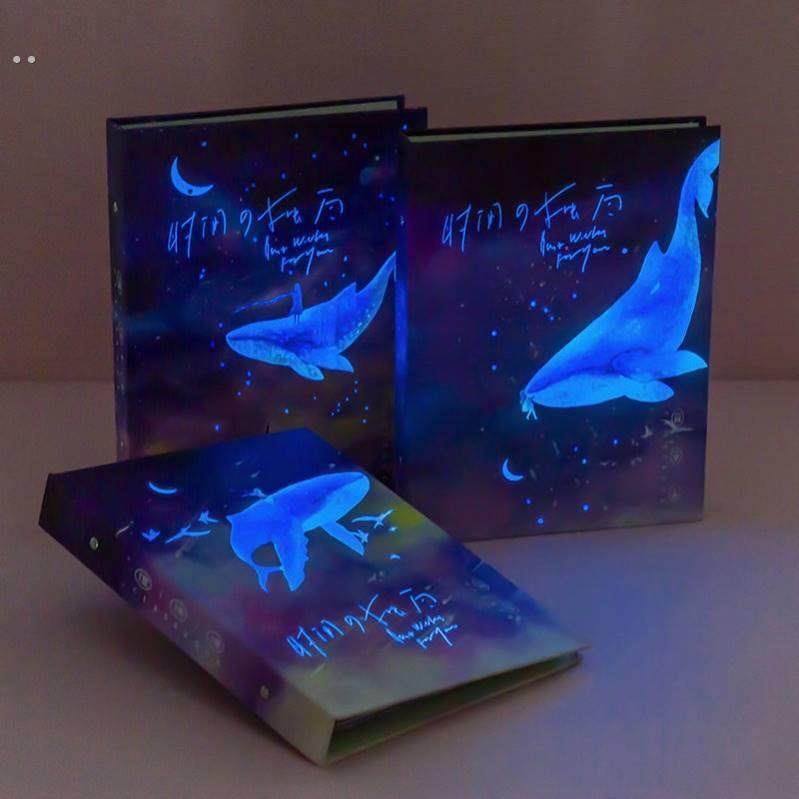 夜光毕业同学录小学生六年级小众高级感女生颜值高纪念册活页本册