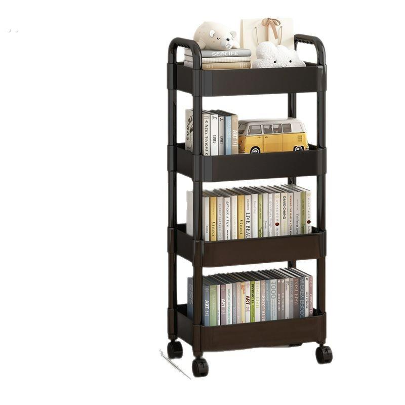 厨房置物架小推车落地家用可移动多层架子多功能放果蔬菜篮收纳架