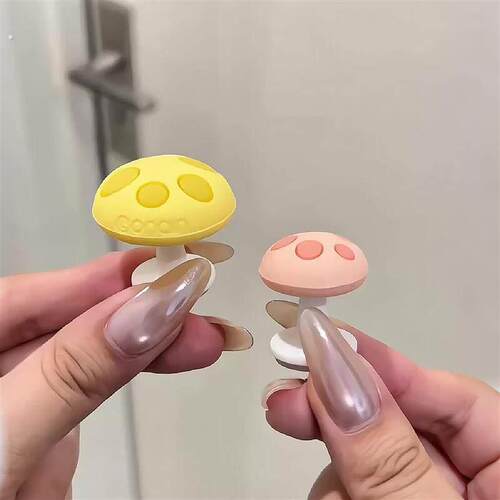 可爱马桶按压器美甲专用冲水神器化妆室水箱开关按压按钮矽胶按键