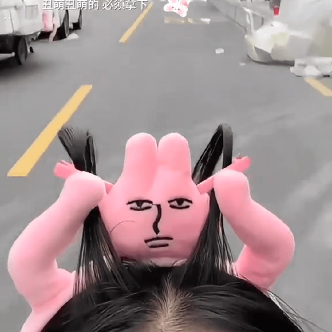 丑东西搞怪发箍女趣味头箍女生洗脸抓刘海薅头发搞笑可爱整蛊发饰