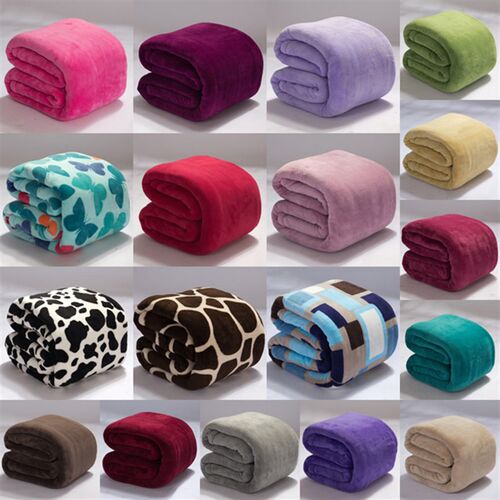 出口毛毯加厚法兰绒盖毯冬季小毯学生宿舍单人双人珊瑚绒毯子床单
