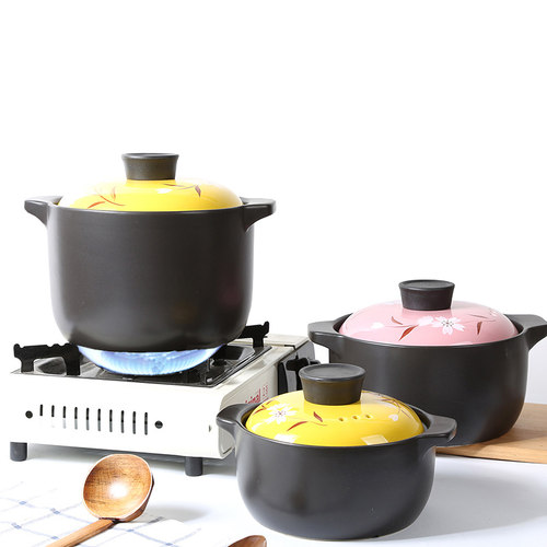 耐高温砂锅炖汤煲陶瓷小沙锅煲汤粥锅炖锅明火煲仔饭石锅