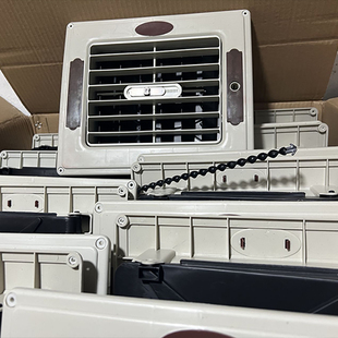 环保空调出风口水冷风机塑料百叶工业冷风机管道侧下风口深圳发货