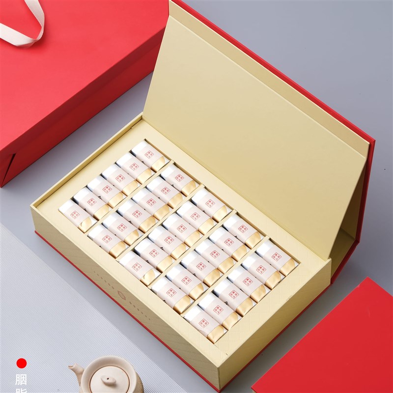 高档茶叶礼盒岩茶大红袍肉桂铁观音装空盒半斤通用包装盒礼盒定制