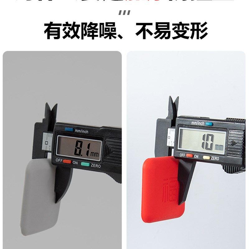 入户门后开门吸防撞贴新款免打孔门阻柜门挡器R把手矽胶垫神器碰