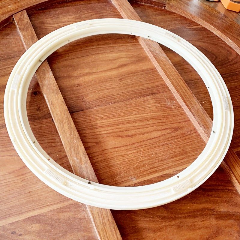 实木餐桌转盘底座圆桌面旋转配件转E芯轴承家用饭店玻璃大理石滑